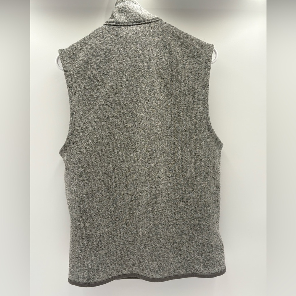 Patagonia Gray Full-Zip Fleece Vest - Picture 3 of 14